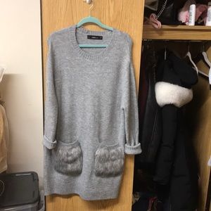 Zara sweater dress